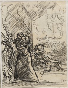 Branden i Louvain av Auguste Louis Lepère