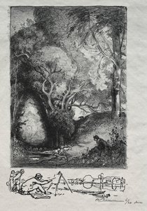 La Ravine i juni av Auguste Louis Lepère
