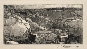 Long-Rocher-cirkusen av Auguste Louis Lepère