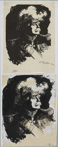 Marskalk Joffre, 1914. av Auguste Louis Lepère
