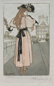 Parisalmanackan, 1897: Vår av Auguste Louis Lepère