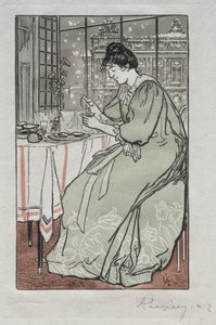 Parisalmanackan, 1897: Vintern, 1897. av Auguste Louis Lepère