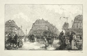 Operahuset, 1890. av Auguste Louis Lepère