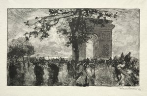 Skogens återkomst. av Auguste Louis Lepère