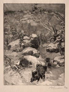 Roche Cuvier Chatillon av Auguste Louis Lepère