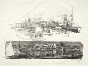 Illustrerad Rouen: The New Quays-L
