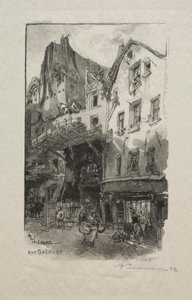 Galandegatan av Auguste Louis Lepère