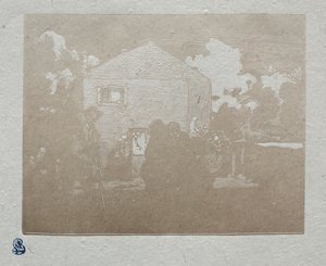 Tiggarna i sista huset av Auguste Louis Lepère