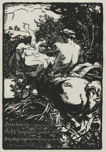 Kentauren av Auguste Louis Lepère