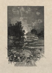Festivalen för pliktens offer, 1884. av Auguste Louis Lepère