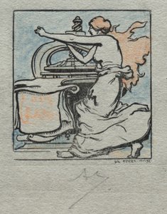 Skrivaren. av Auguste Louis Lepère