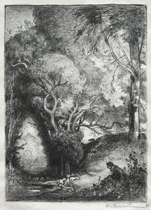 Ravinen i juni. av Auguste Louis Lepère