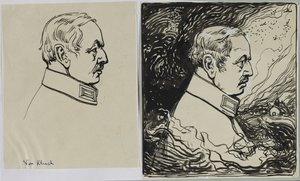 Av Kluck, 1914. av Auguste Louis Lepère