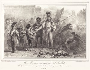 Ammunitionsarbetarna den 28 juli av Auguste Raffet