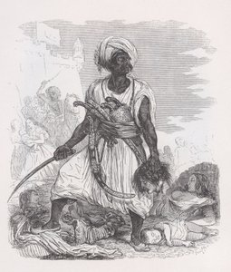 Psara från The Complete Works of Béranger, 1836. av Auguste Raffet