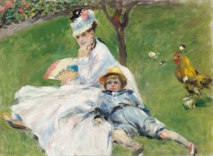 Madame Monet och hennes son