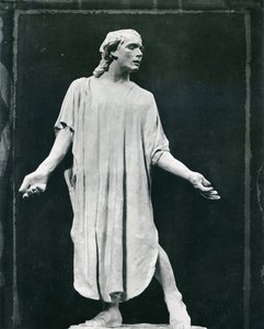En borgare i Calais (gips) av Auguste Rodin