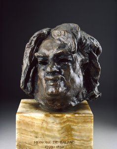 Balzac, Head before the Last Study (brons)