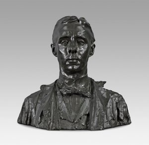 Huvudstudie av Arthur Jerome Eddy av Auguste Rodin