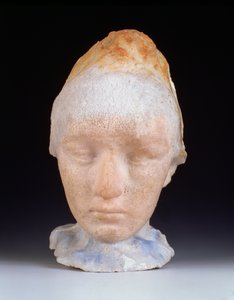 Chef för Camille Claudel, 1911 (glaspasta)