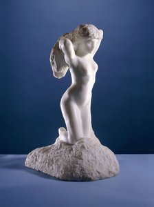 Den knästående faunessen, 1906 av Auguste Rodin