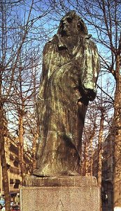 Monument till Honore de Balzac (1799-1850) (brons) av Auguste Rodin