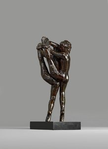 Pas de deux B, ca 1911 av Auguste Rodin