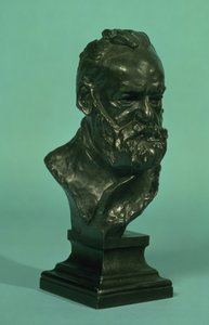 Porträtt av Victor Hugo (1802-85) (brons)