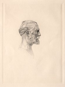 Porträtt av Antonin Proust. av Auguste Rodin