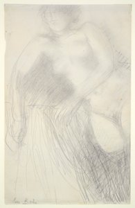 Liggande Kvinna Naken av Auguste Rodin
