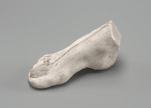 Höger fot, möjligen 1880. av Auguste Rodin
