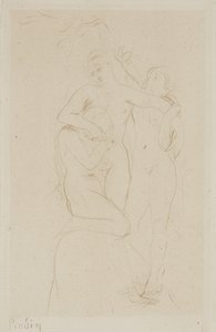 Själar i skärselden av Auguste Rodin