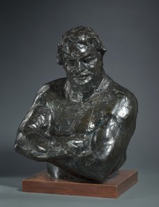 Studie av Honoré de Balzac, 1891-92 av Auguste Rodin