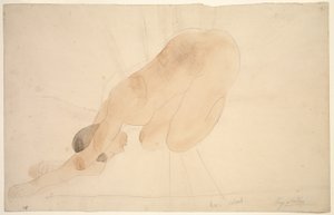 Solnedgång av Auguste Rodin