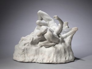 Änglarnas fall, ca 1890-1900 av Auguste Rodin