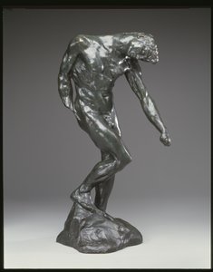 The Shade, eller Adam från "The Gates of Hell" av Auguste Rodin