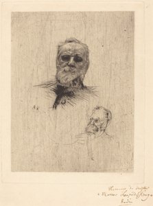Victor Hugo, De Face av Auguste Rodin