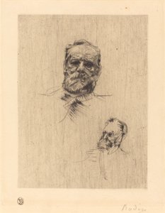 Victor Hugo, De Face av Auguste Rodin