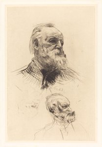 Victor Hugo, Tre fjärdedelar av Auguste Rodin