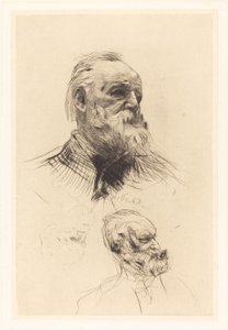 Victor Hugo, De Trois Quarts av Auguste Rodin