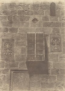 Jerusalem. Armeniskt kloster. Ornament av Auguste Salzmann