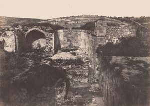 Jérusalem: Église de Sainte Marie Madeleine (Jerusalem: S:ta Maria Magdalena-kyrkan),1854 (foto) av Auguste Salzmann