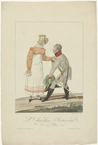 De allierade i Paris 1815: The Austrian Sentimental av Auguste Thomas Marie Blanchard