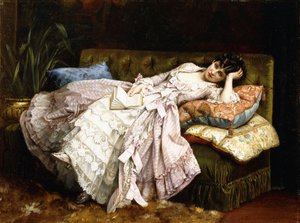 En liggande skönhet, 1877