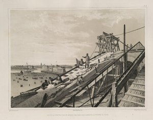 Cornice Construction Från: The Construction of the Saint Isaacs Cathedral, 1845