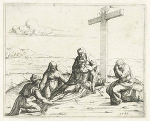 Kristi klagan Gamla och Nya Testamentets konkordans (serietitel) Concordants alt und news Testaments (serietitel) av Augustin Hirschvogel