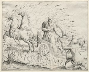 Elia stiger upp till himlen, 1547.