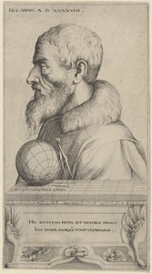 Självporträtt av Augustin Hirschvogel
