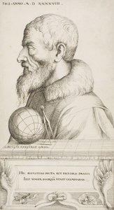 Självporträtt av Augustin Hirschvogel