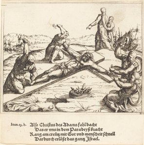 Att spika på korset, 1548. av Augustin Hirschvogel